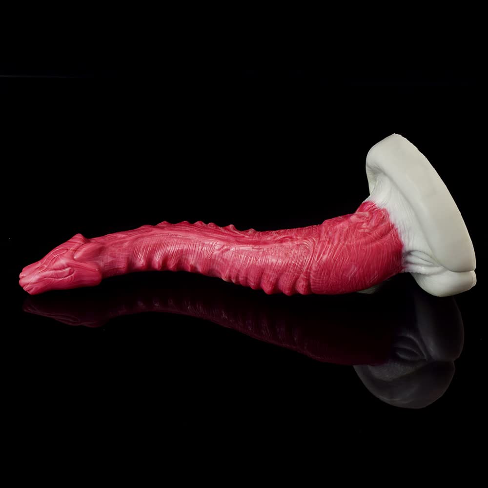 BeHorny Liquid Silicone Octopus Tentacle Dildo - Alien Fantasy Sex Toy with Strong Suction Cup for Hands-Free Play | Perfect for BDSM, Roleplay & Solo Pleasure