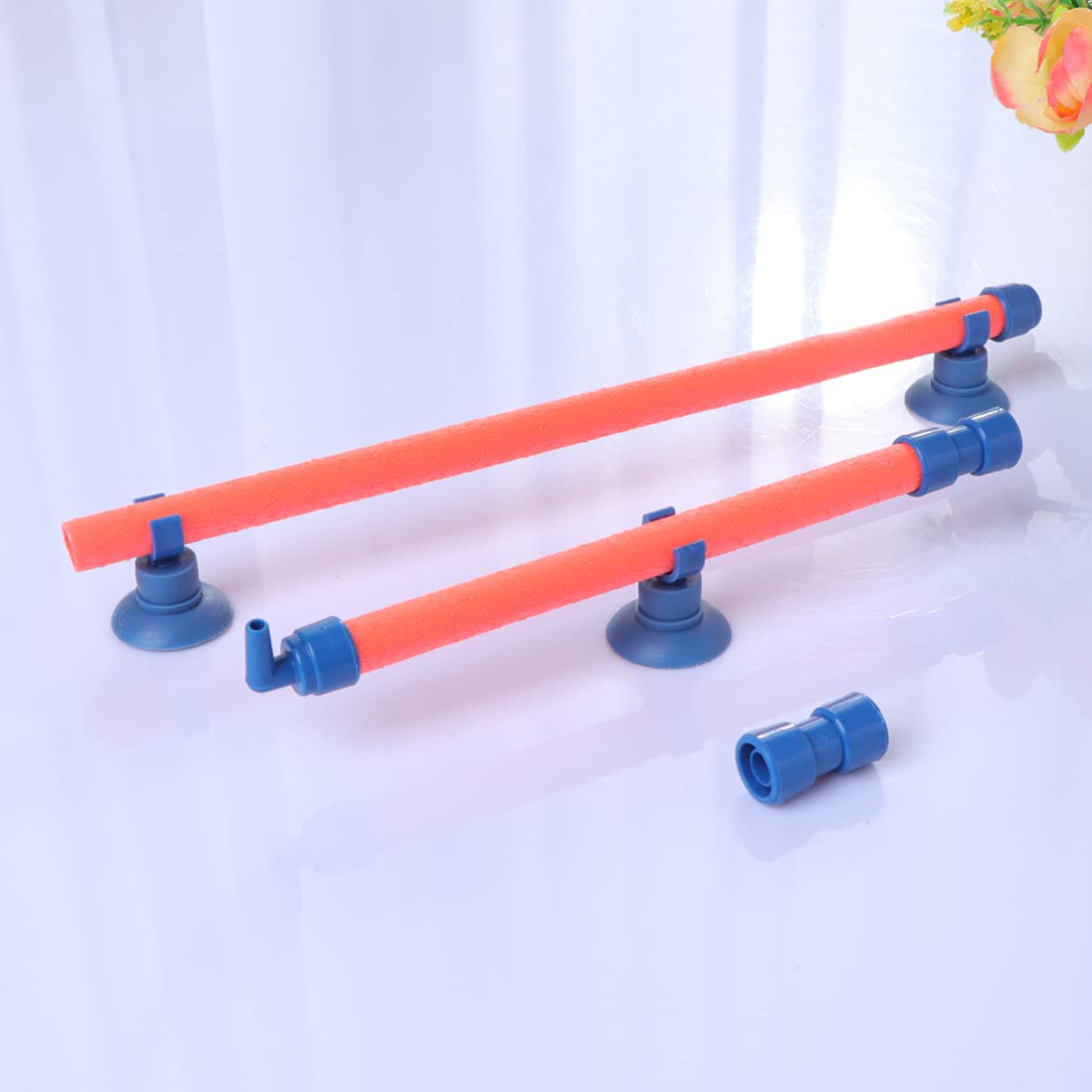 Balacoo 14 Bubble Tube - Aquarium Air Stone Bubble Wall Bar for Fish Tank, Oxygen Diffuser with Strong Airflow - Perfect for Freshwater/Saltwater Tanks, Decorative Bubble Effects in Home/Office Aquariums