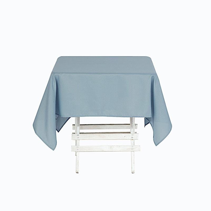 54 x 54 Inch Premium Polyester Square Tablecloth - Waterproof & Wrinkle-Resistant - Perfect for Dining Tables, Parties, and Special Events