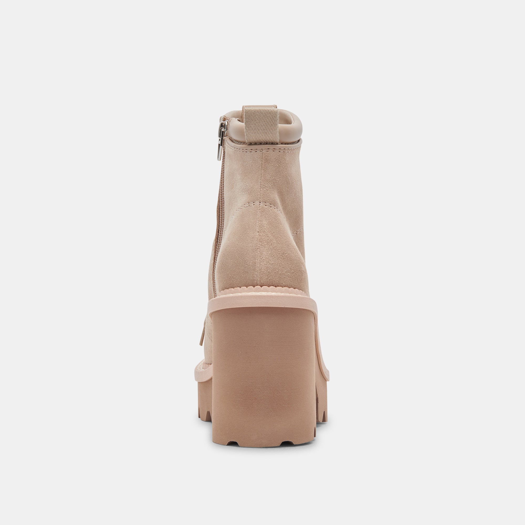 DOMMIE BOOTS TAUPE SUEDE - Stylish Women's Ankle Boots for Fall & Winter | Comfortable Casual & Dressy Footwear for Work, Date Night & Everyday Wear