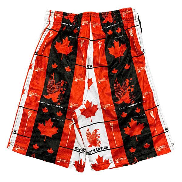 Boys Oh Canada Attack Short Sleeve T-Shirt - Patriotic Graphic Tee for Kids - Perfect for Canada Day, Sports & Casual Wear