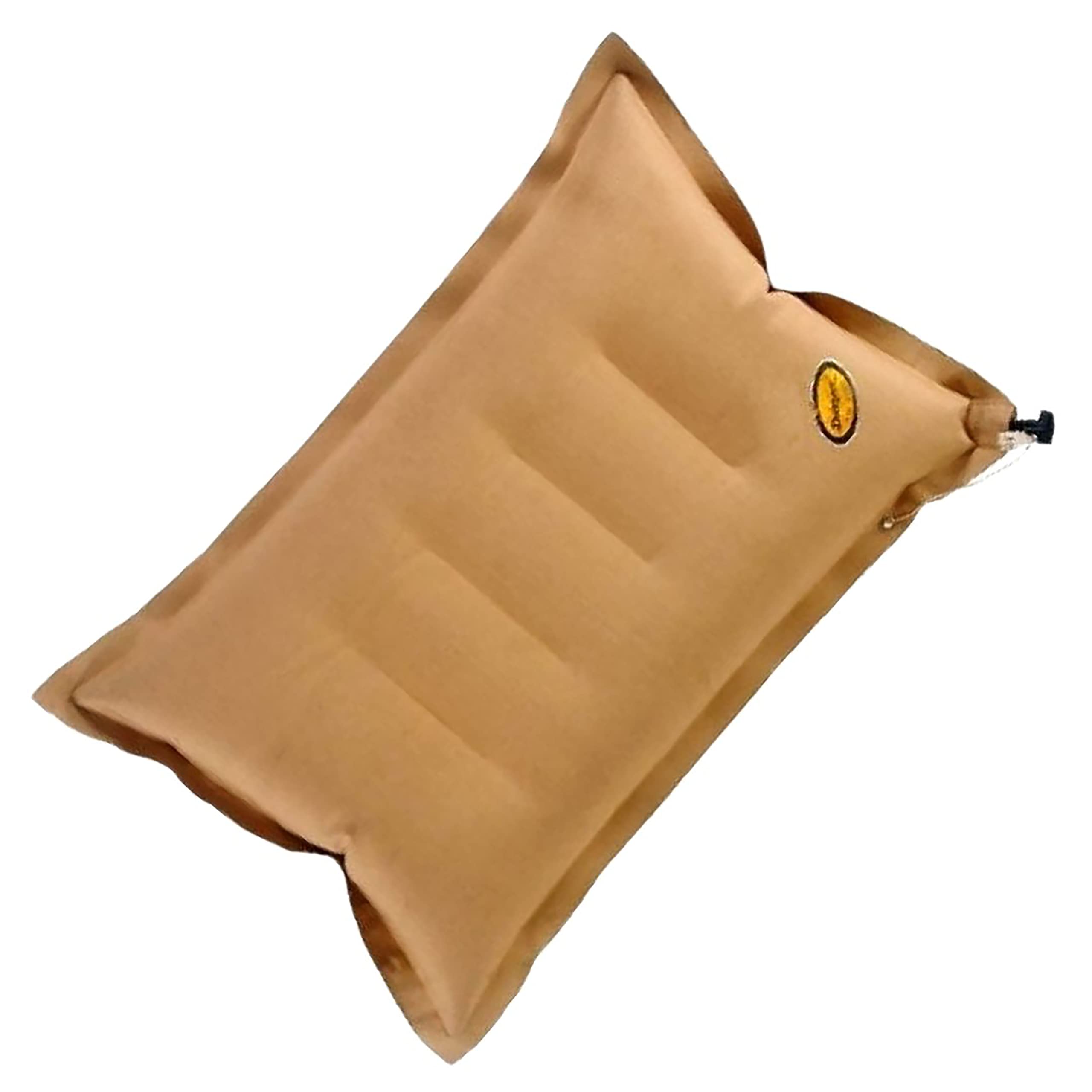 Duckback Air Pillow Khaki - Large Travel & Home Comfort Pillow for Neck Support, Camping, Airplane, Car & Sofa Use
