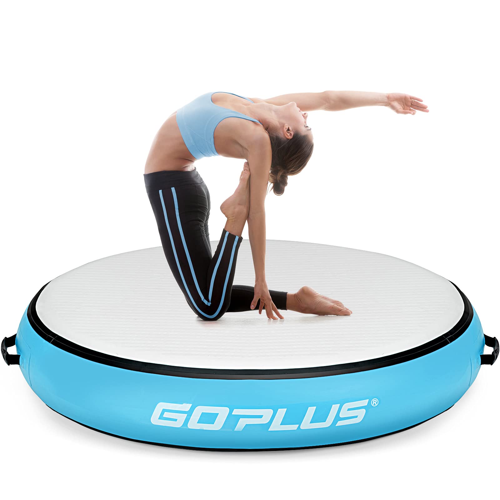 **Goplus 3.3FT Inflatable Gymnastic Mat - 8
