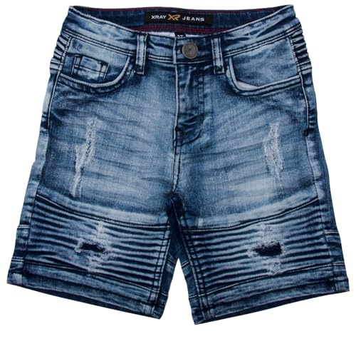 Med Blue- Distressed Rips