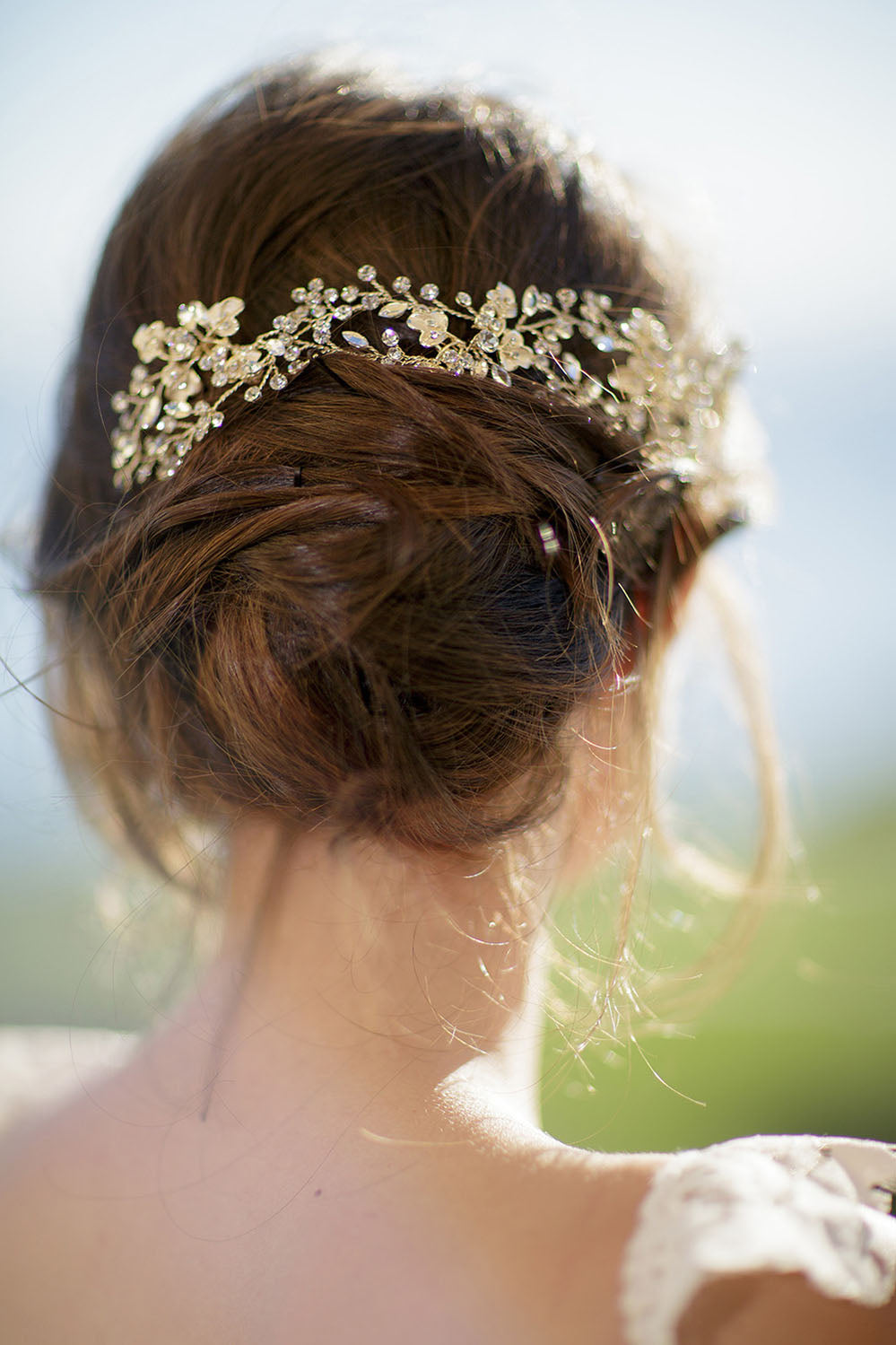 Elegant Mila Headband - Bridal Hair Accessories & Veils for Weddings, Prom & Special Occasions | Perfect for Brides, Bridesmaids & Formal Events