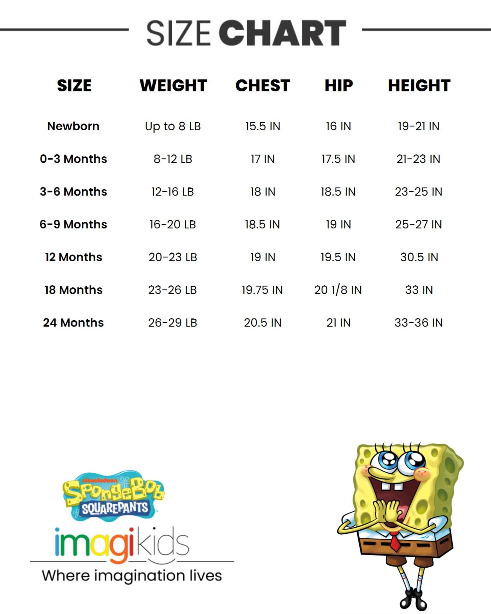 SpongeBob SquarePants Baby Romper and Hat Set - Cute Cartoon Outfit for Newborn to 12 Months Infant - Perfect for Birthday, Photo Shoots & Family Gatherings