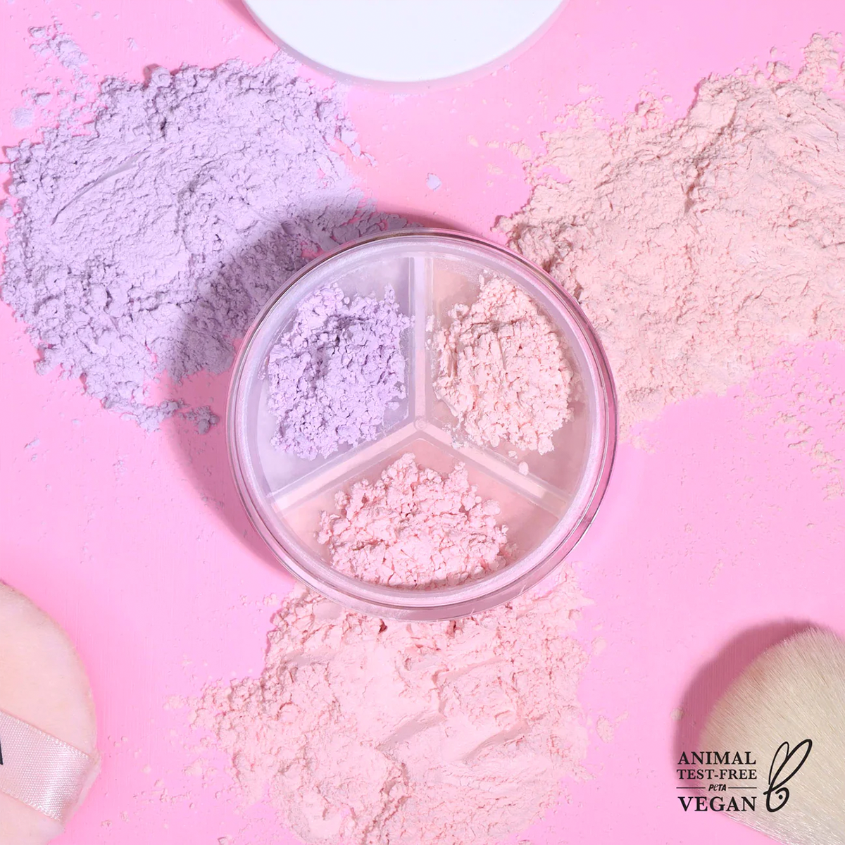 Set & Correct Loose Setting Powder - Rose Pink | Oil Control & Pore Minimizing | Perfect for Daily Makeup & Special Occasions