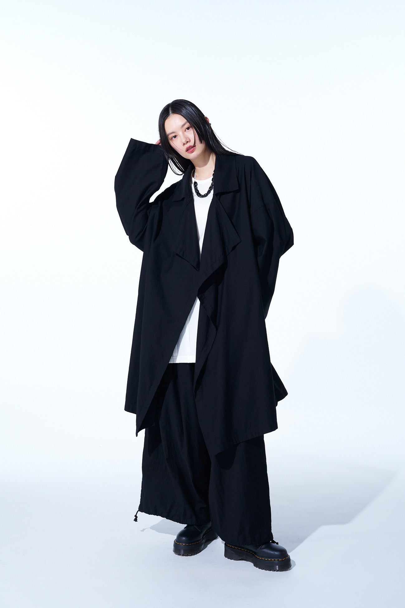 Stylish Cotton Twill Balloon Pants for Women - Comfortable High Waisted Loose Fit Trousers for Casual Wear, Yoga, and Travel