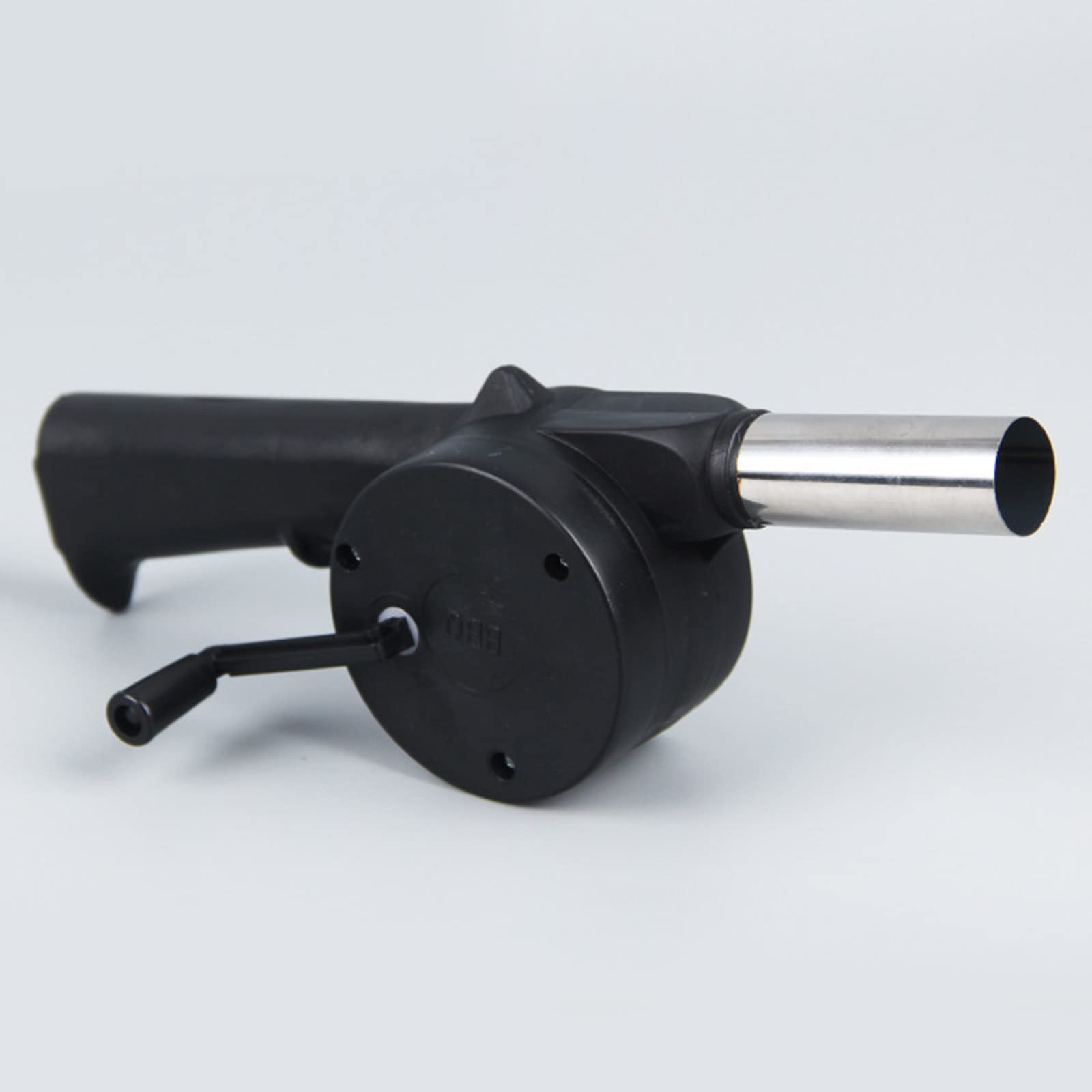 Portable Hand Crank BBQ Fan - Manual Air Blower for Charcoal Grill, Campfire & Stove - Compact Outdoor Cooking Accessories for Picnics, Tailgating & Backyard Barbecues