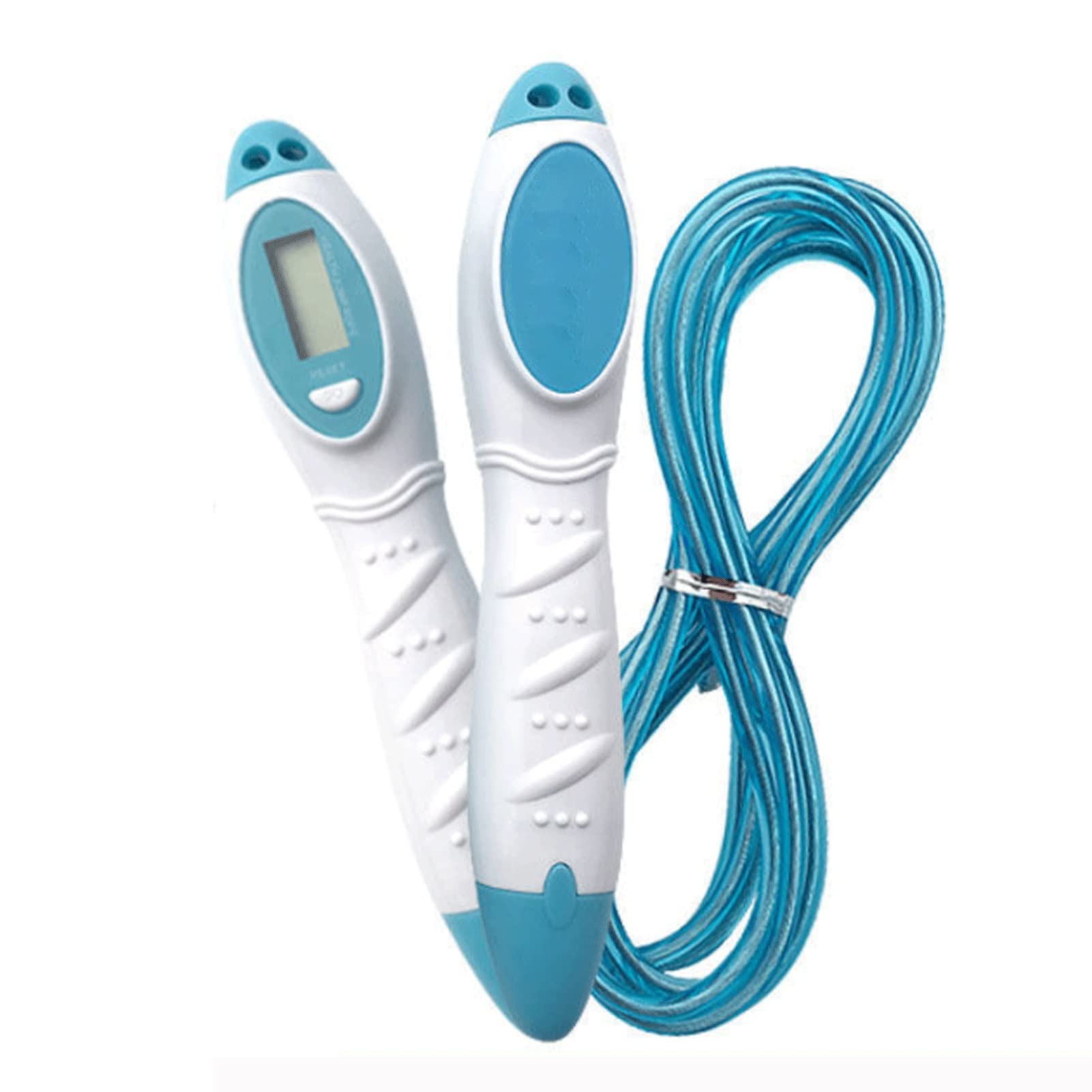 Tangle-Free Speed Jump Rope for Fitness - Adjustable Skipping Rope for Workout, Home Exercise & Weight Loss | Perfect for Cardio Training, Boxing & CrossFit (Blue)