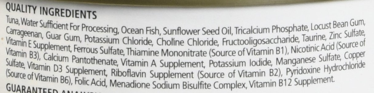 Premium Fussie Cat Tuna with Ocean Fish Formula in Aspic - Grain-Free Wet Cat Food, 2.8 oz Cans (Pack of 24) - High Protein Meal for Adult & Senior Cats - Perfect for Picky Eaters & Healthy Hydration
