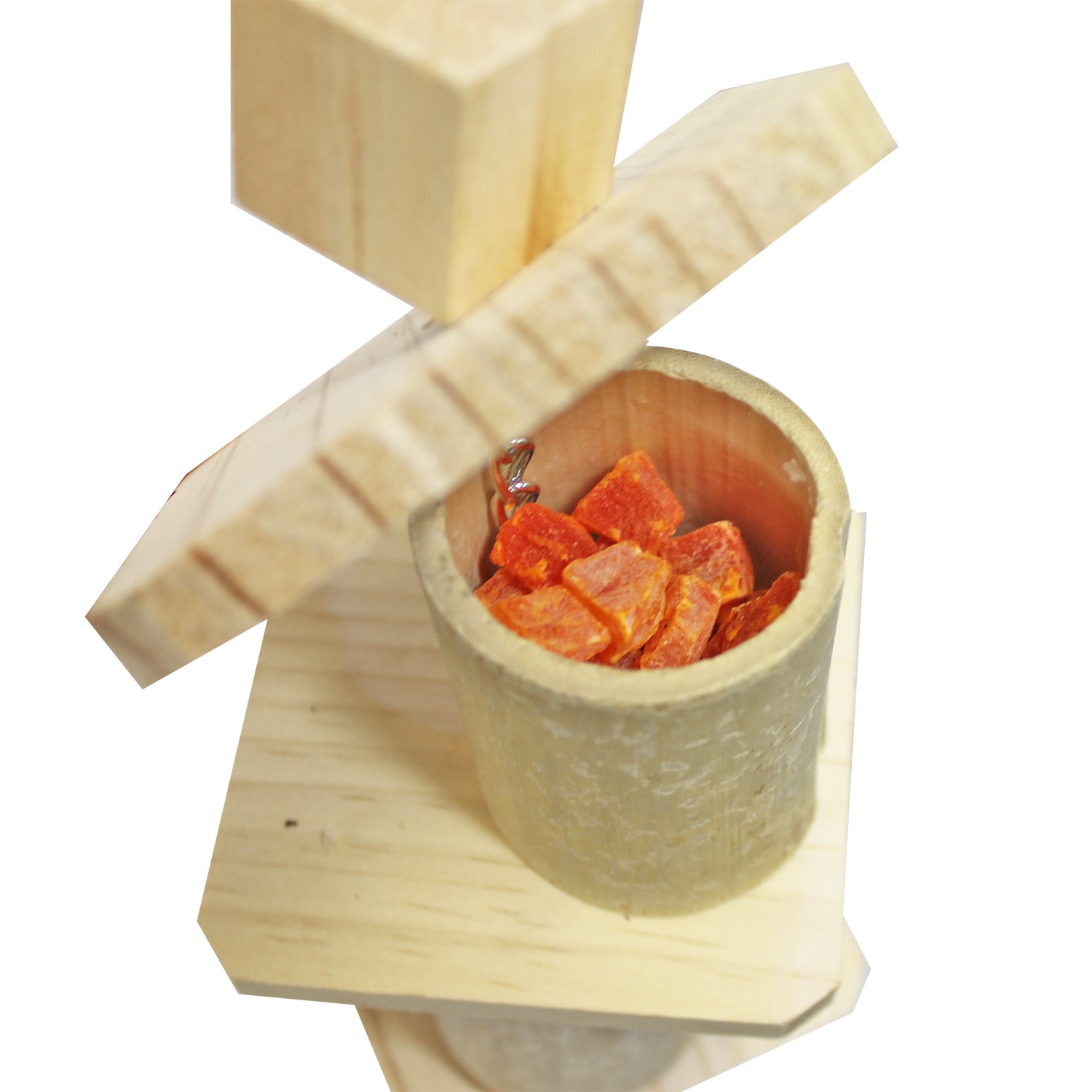 Natural Bamboo Building Blocks for Kids - Eco-Friendly Wooden Toy for Creative Play, STEM Learning & Home Decor | Perfect for Preschool, Montessori & Birthday Gifts