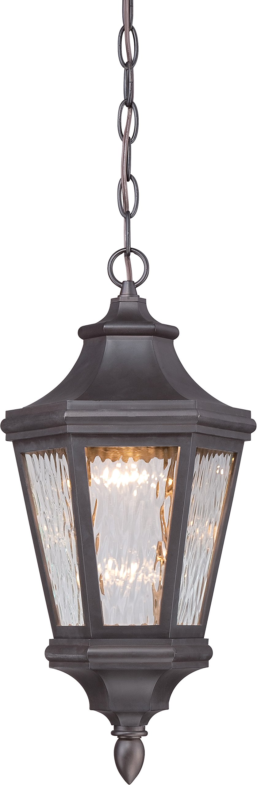 Minka Lavery Hanford Pointe 71824-143-L LED Outdoor Ceiling Light Fixture - Oil Rubbed Bronze Finish - Durable Weatherproof Pendant for Patio, Porch & Garden Lighting