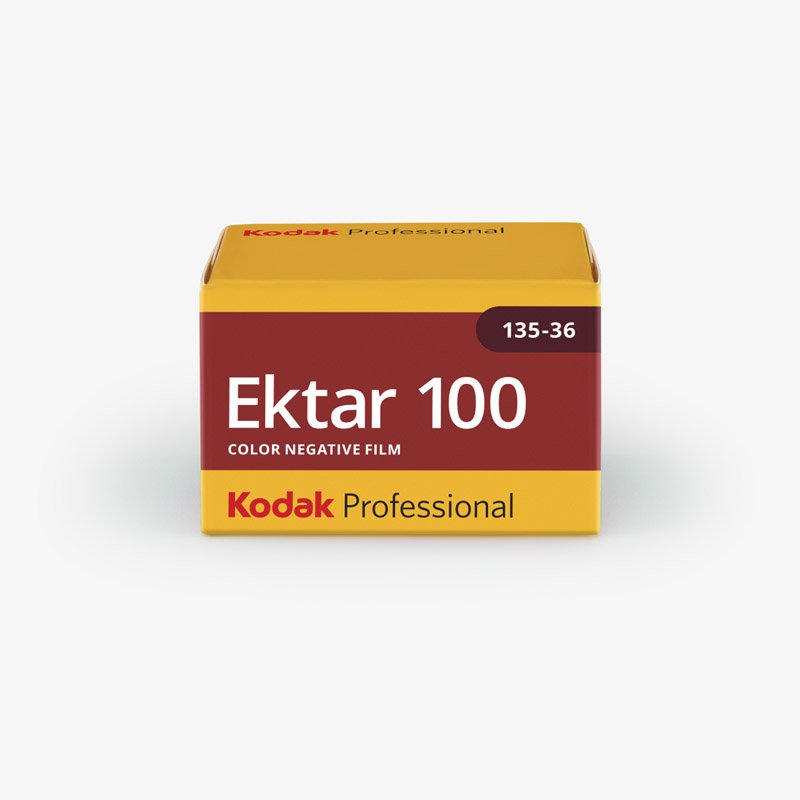 Kodak EKTAR 100 Color Negative Film 135/36 - Professional 35mm Film for Landscape, Portrait & Travel Photography
