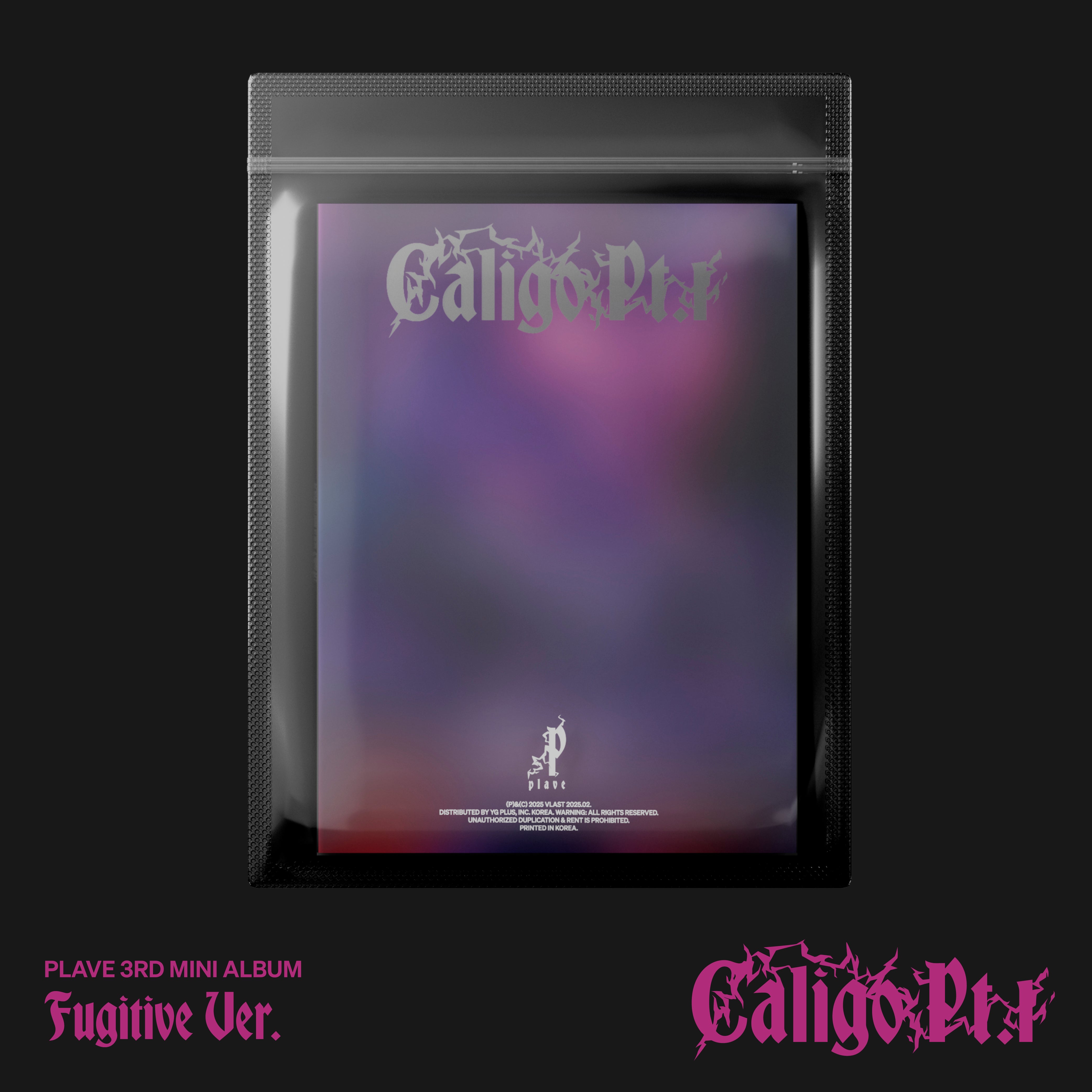 PLAVE 3RD MINI ALBUM 'CALIGO PT.1' (FUGITIVE) - Kpop Album, Physical CD with Photobook & Exclusive Merchandise - Perfect for Kpop Collectors and Fans of Korean Music