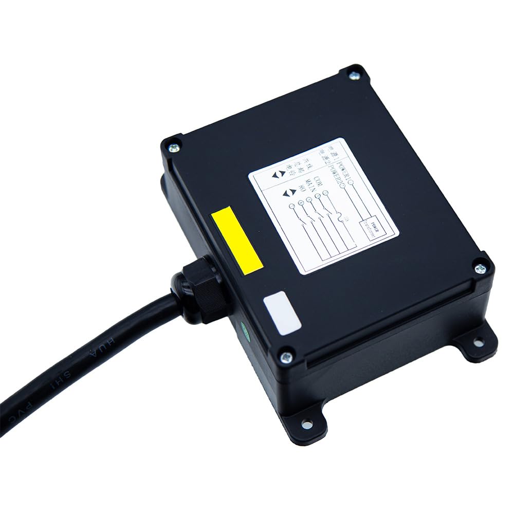 HB-2S Industrial Wireless Crane Remote Control 12V 24V Lift Hoist Radio Switch Transmitter and Receiver (1 Transmitter + DC12-24V Receiver) - Heavy Duty Construction, Warehouse & Factory Equipment Operation