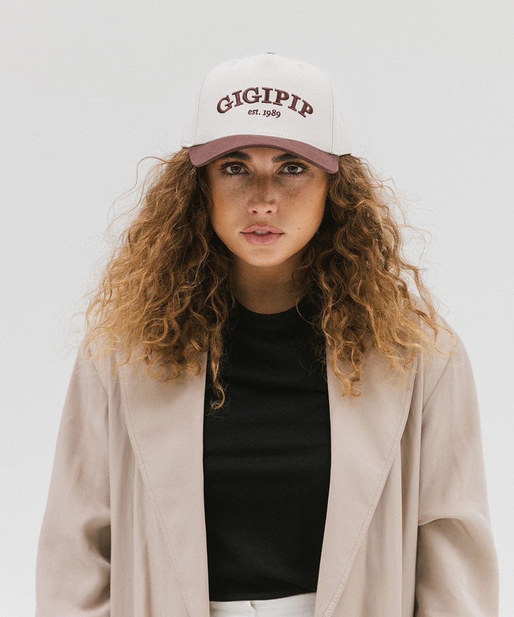 Gigi Pip Women's Vintage Trucker Hat - Adjustable Snapback Cap for Outdoor, Travel & Casual Wear
