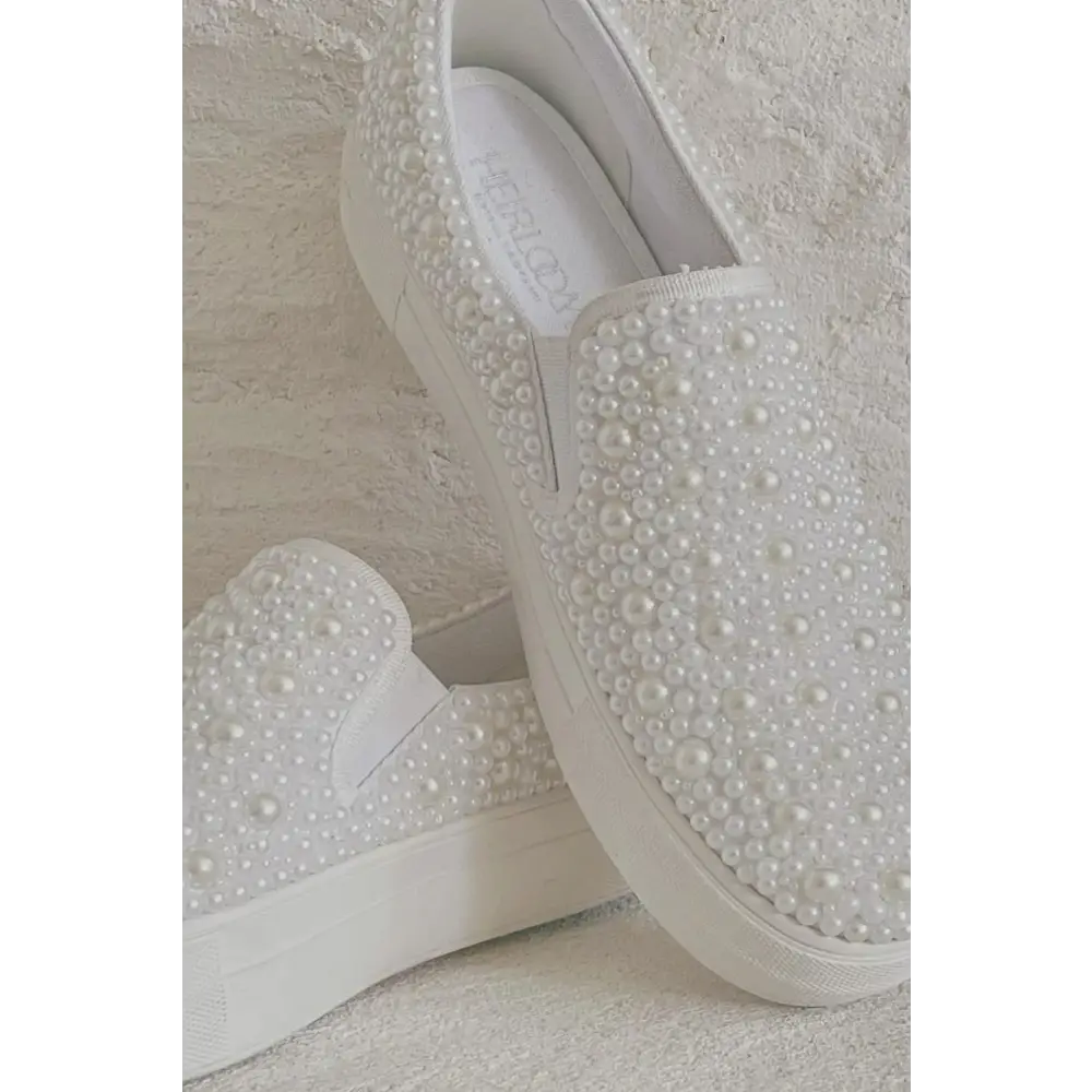 Pearl Sneakers for Women - Fashionable Comfortable Casual Shoes for Walking, Running & Everyday Wear | Perfect for Work, Gym & Outdoor Activities