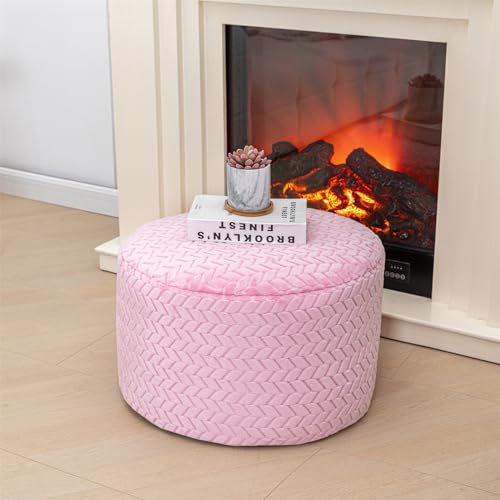 Pink Pouf With Filler