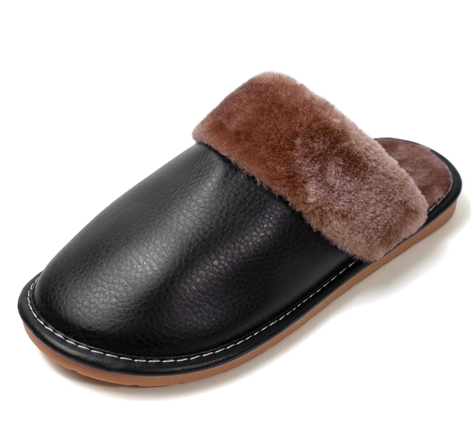 Zuwoigo Women's Fuzzy House Slippers - Warm Winter Indoor Non-Slip Comfortable Slip-On Shoes for Bedroom, Lounge & Home Relaxation