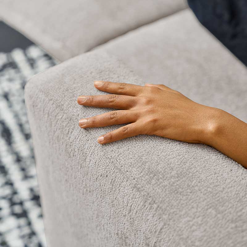 Essentia Power Reclining Corner Sofa - Easy Care Fabric Sectional Couch with USB Charging for Living Room, Home Theater & Family Room Comfort