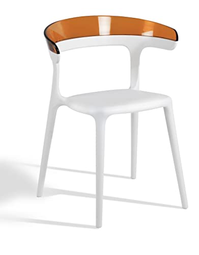 White/Orange