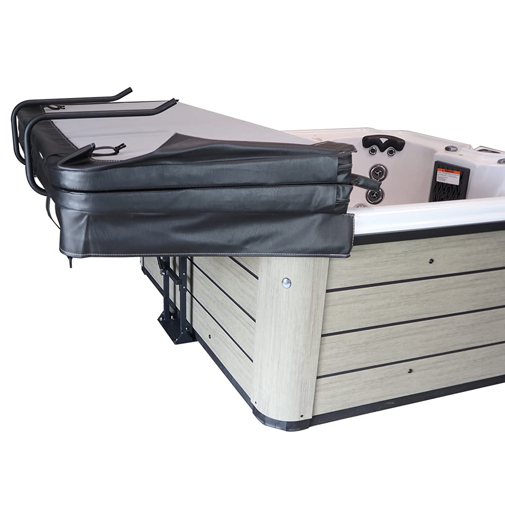 175 Hot Tub Cover Caddy - Durable Spa Cover Holder with Wheels for Easy Storage | Perfect for Outdoor Hot Tub, Jacuzzi, and Poolside Organization