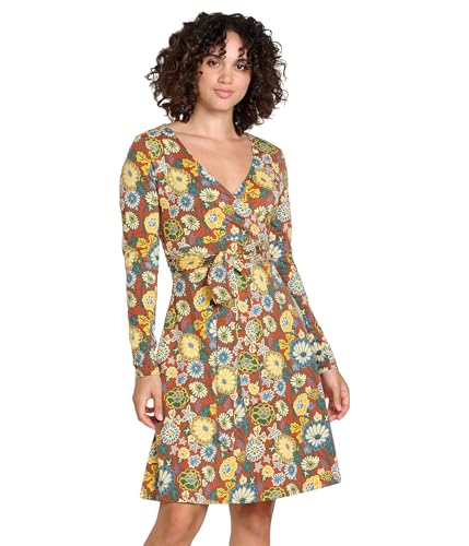 Straw 70's Floral Print