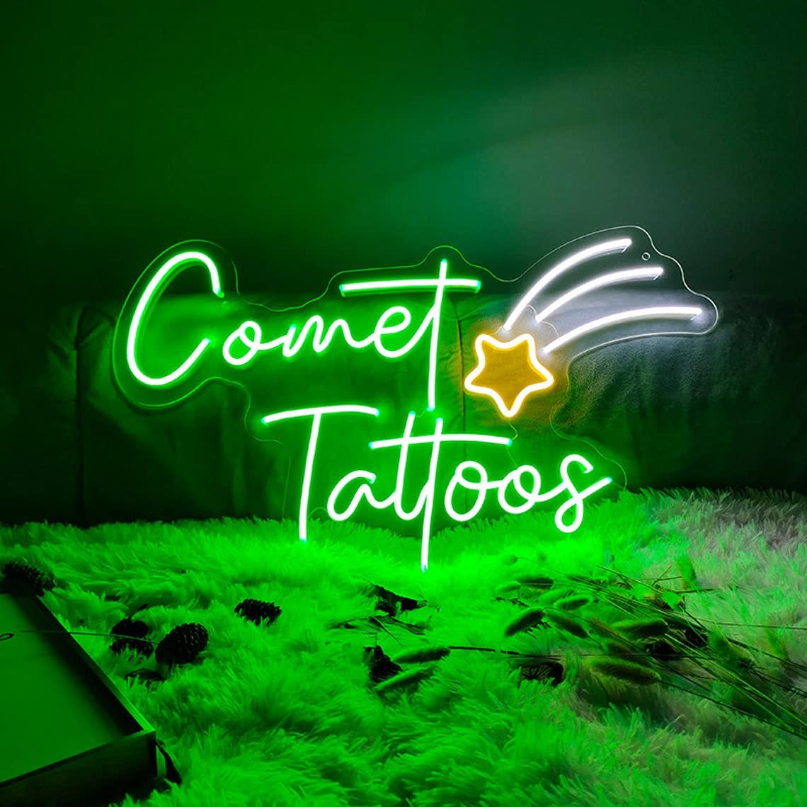 Custom Neon Signs for Wall Decor - Personalized LED Neon Lights for Bedroom, Dimmable Neon Signs for Birthday Gifts, Wedding Party, Valentine's Day & Business Logo - Perfect for Home Decor, Office Signage & Event Lighting