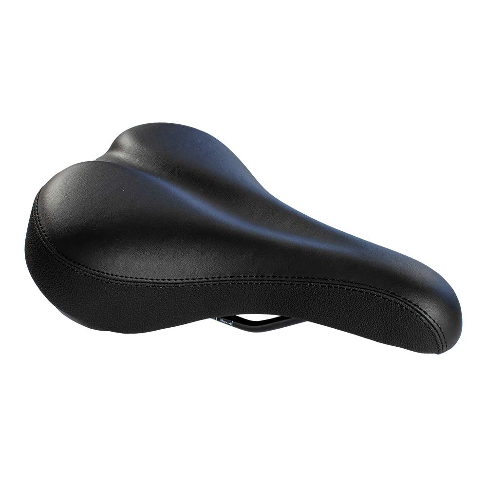 Planet Bike Comfort Classic Women's Bicycle Seat - Black | Ergonomic Design for Commuting, Leisure & Long-Distance Cycling