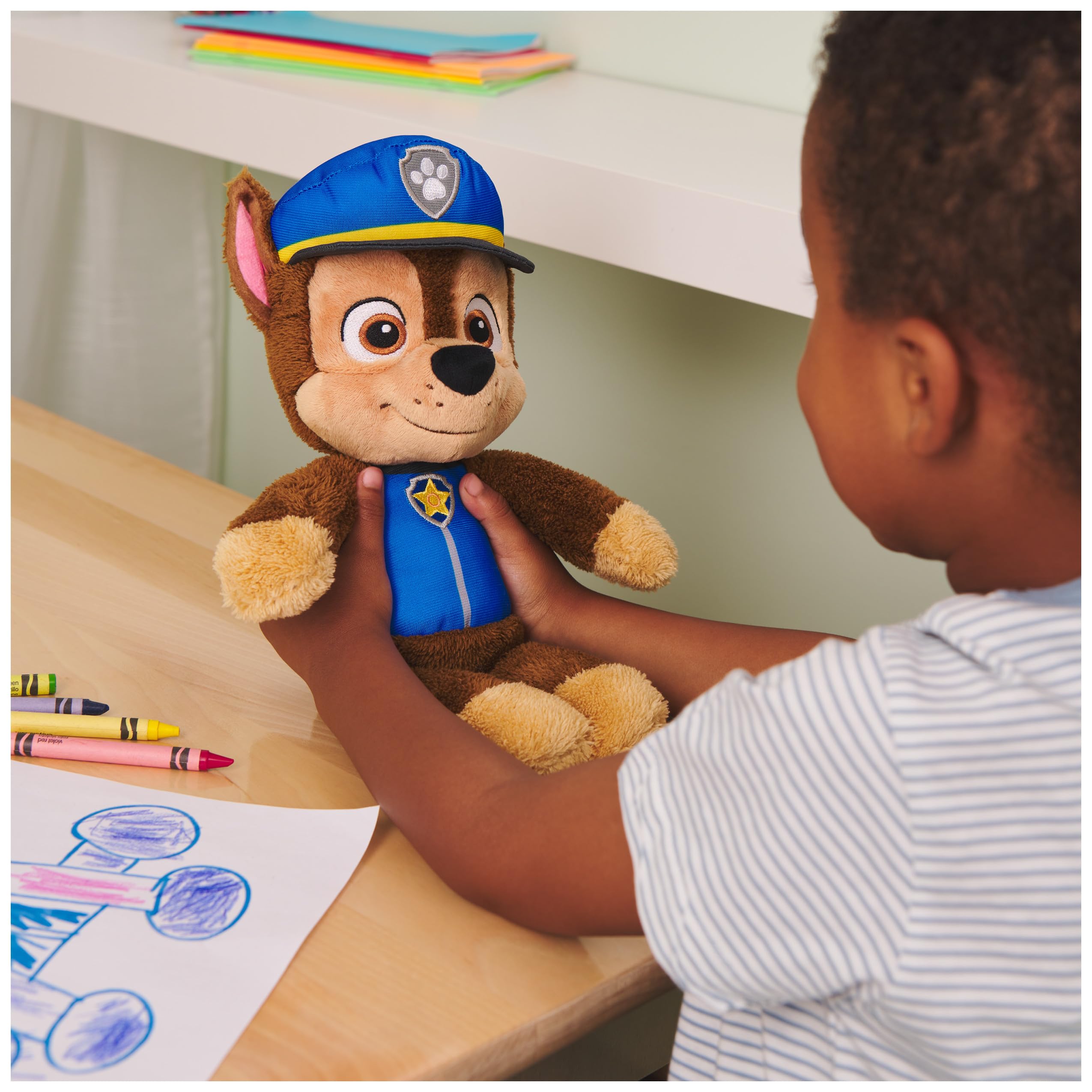 **GUND PAW Patrol Official Chase Plush Toy - 13