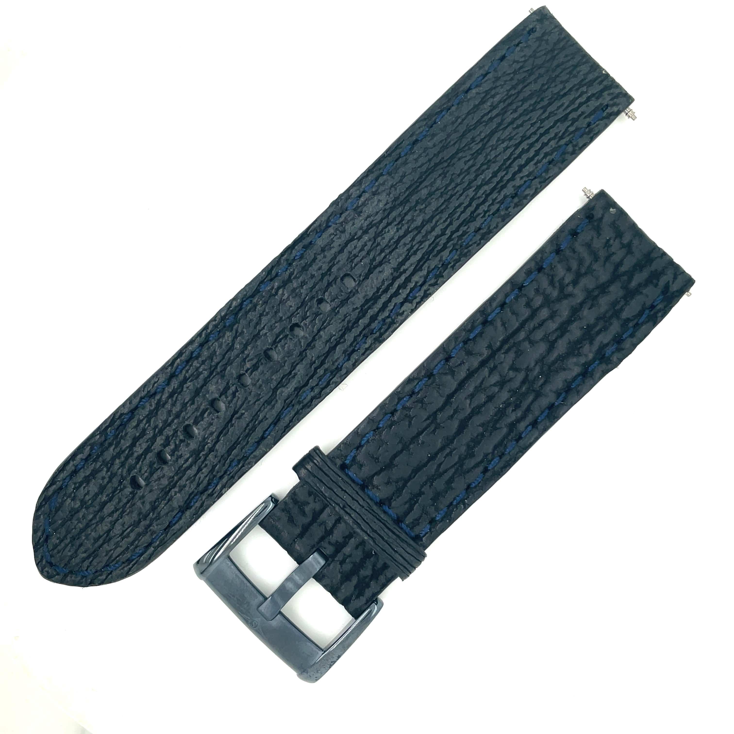 Black Replacement Watch Strap 407A.33X1 - Compatible with Various Watch Models for Men & Women - Perfect for Daily Wear, Sports & Outdoor Activities