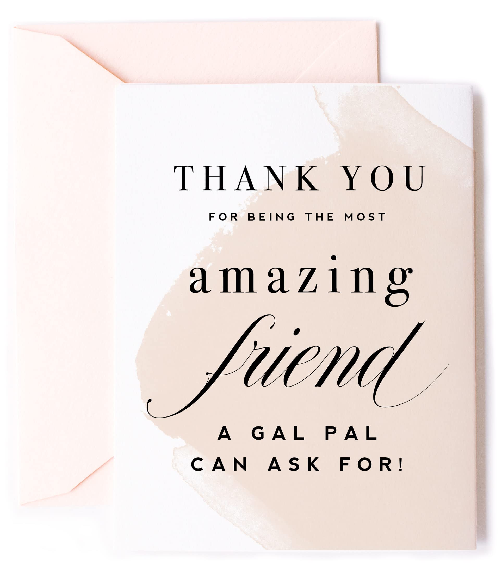 Cute Kitty Thank You Cards Set - 3 Pack Assorted Blank Greeting Cards with Envelopes for Women (4.25