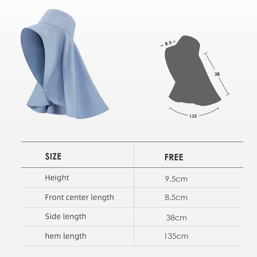 Men's & Women's Sun Hat - UPF 50+ Fishing & Gardening Cap with Neck Flap for Outdoor Activities