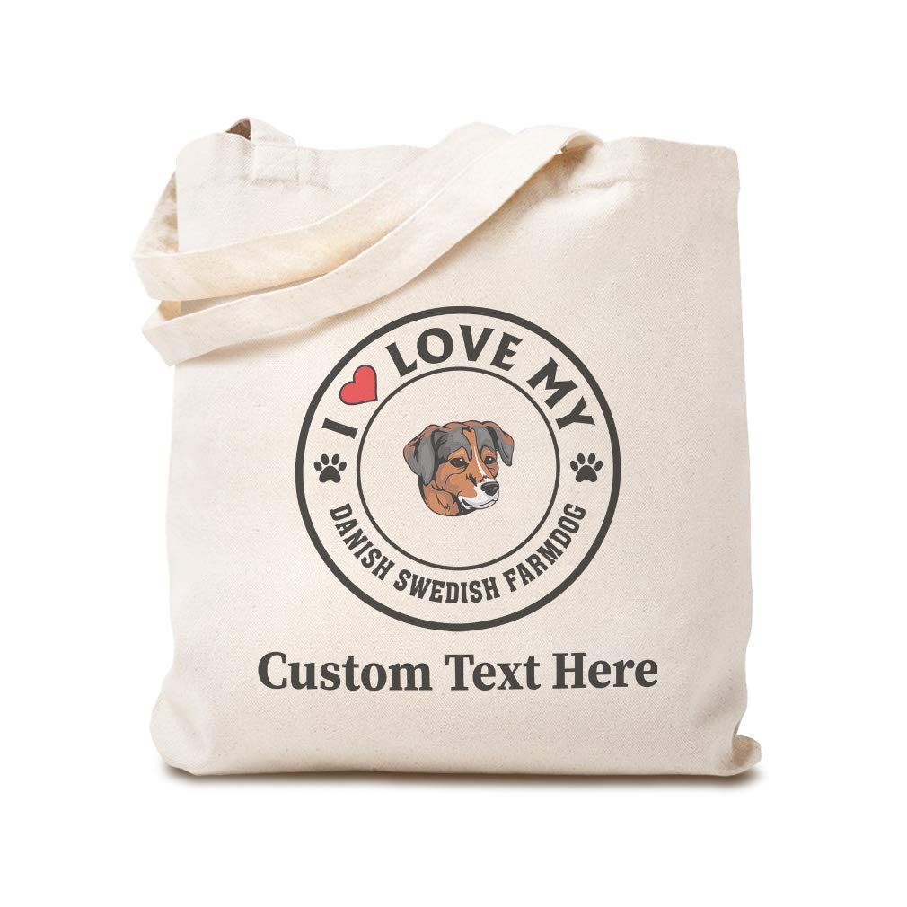 Custom Canvas Tote Bag - Reusable Shopping & Beach Bag for Women with 