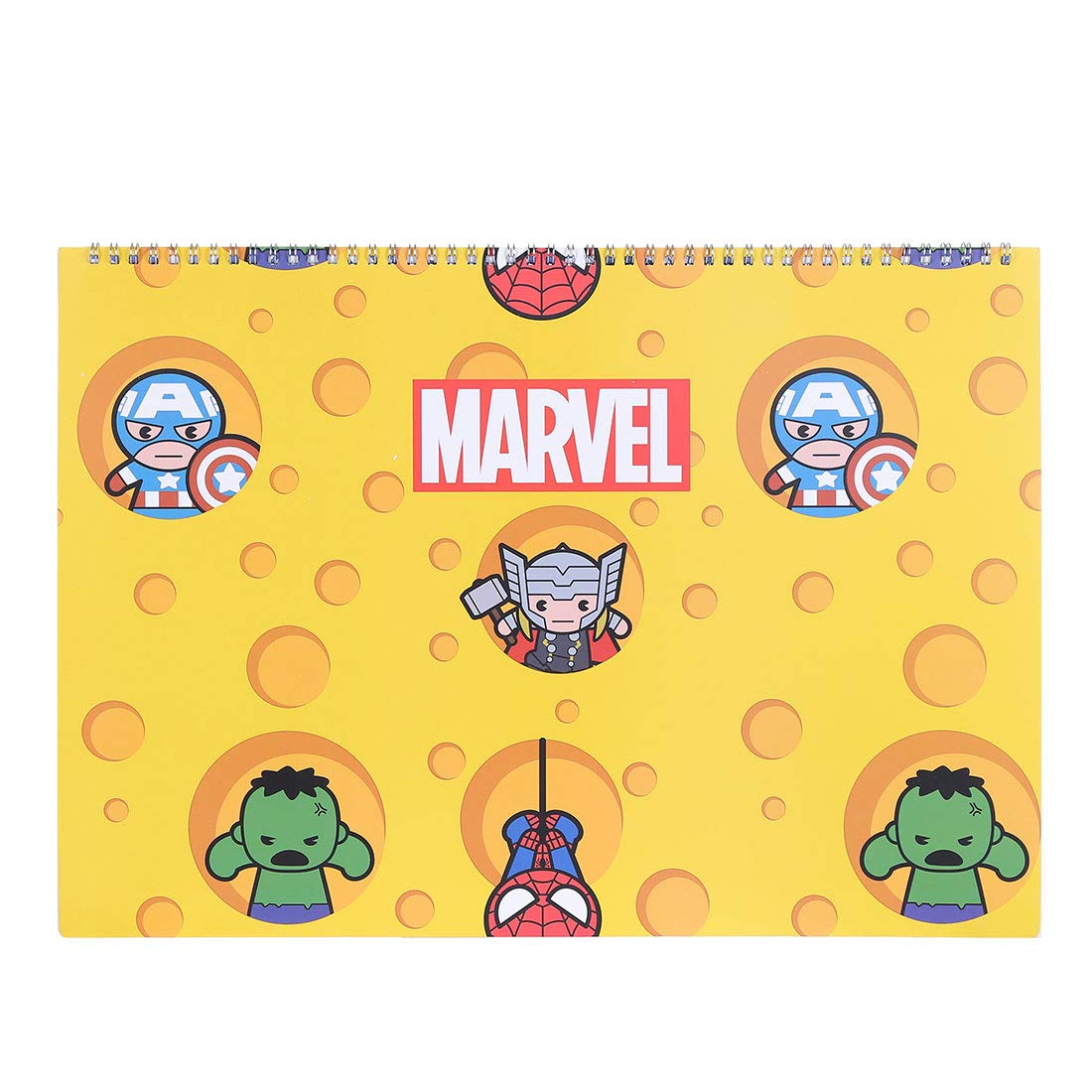 MINISO Marvel A3 Sketch Book - Premium Drawing Notebook for Artists, Students & Professionals - Perfect for Sketching, Doodling, Art Projects & School Work
