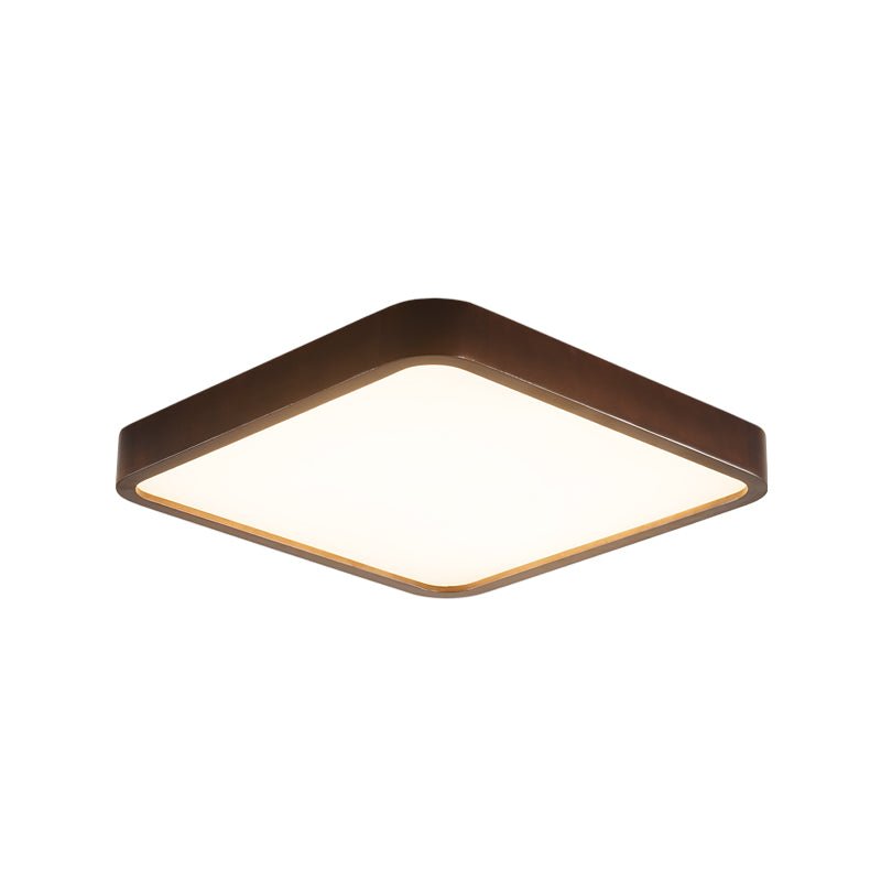 Modern Rectangular Ceiling Light Fixture - Lira LED Flush Mount for Bedroom, Kitchen & Hallway - Dimmable Ultra-Thin Design (White/Black) - Perfect for Home, Office & Commercial Spaces