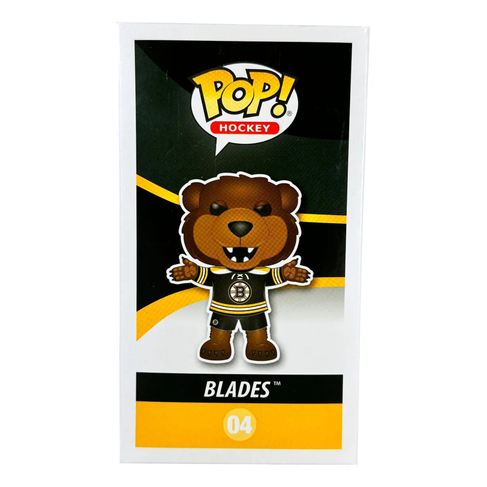 Linus Ullmark Autographed Funko Pop #04 Boston Bruins Hockey Player Signed with JSA COA - Perfect for NHL Collectors, Bruins Fans, and Sports Memorabilia Displays