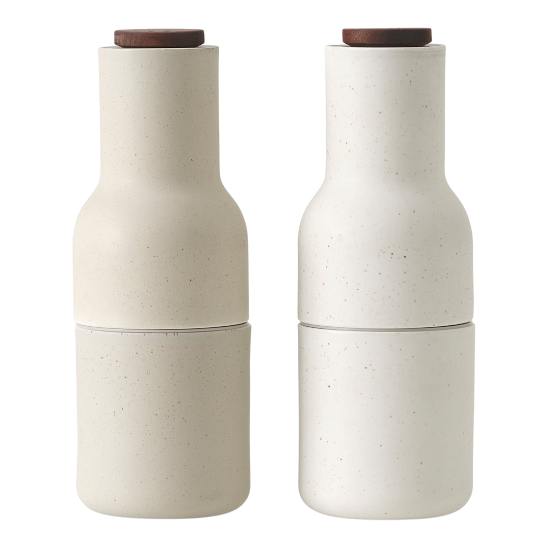 Premium Glass Bottle Grinder (2-Pack) - Spice & Herb Grinder for Kitchen, Travel, and Outdoor Cooking - Perfect for Salt, Pepper, and Seasonings