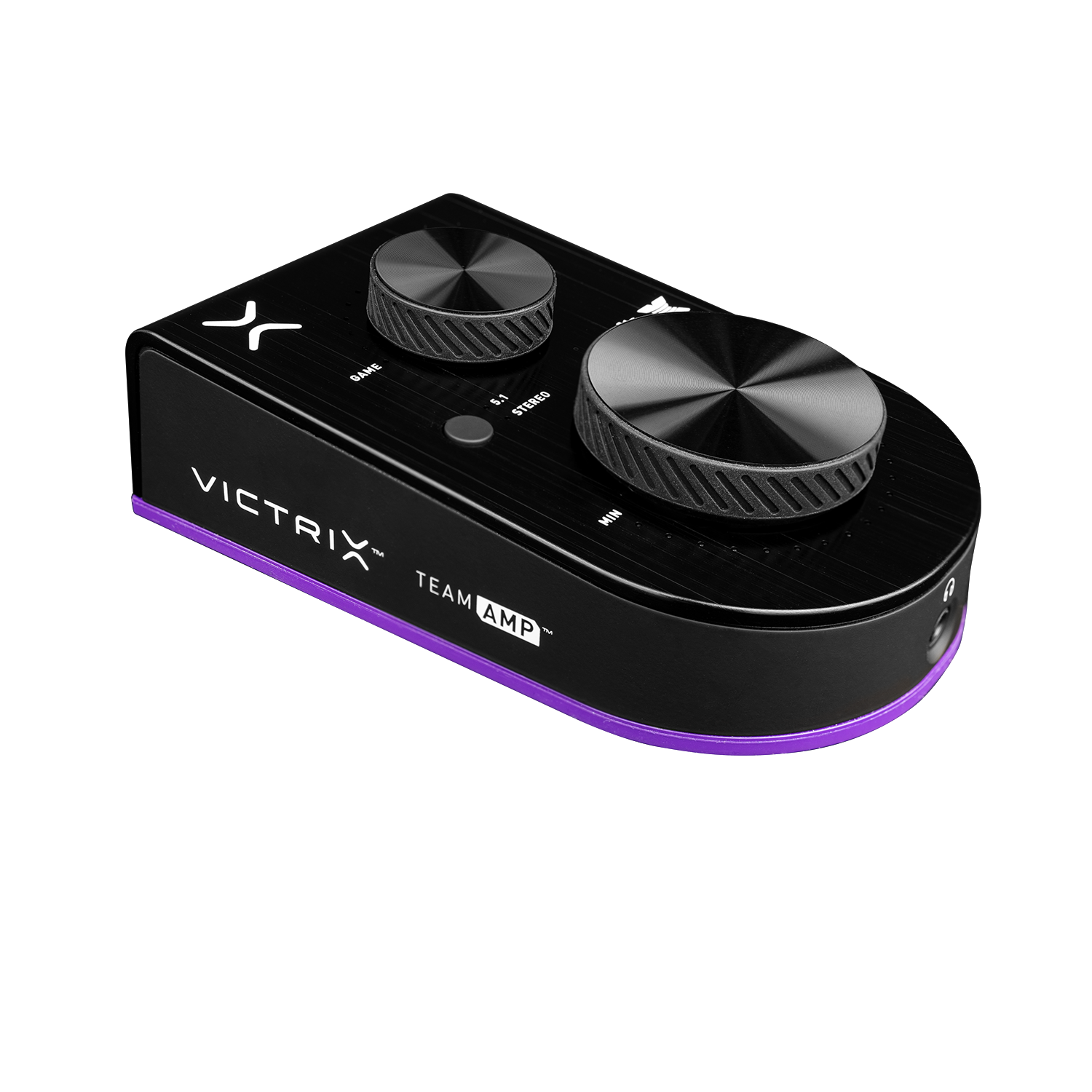 Victrix Team Amp - High-Performance Gaming Headset for PC, PS5, Xbox Series X | Pro - Noise Cancelling Mic, Surround Sound, Comfortable Ear Cushions | Perfect for Competitive Esports, Streaming & Online Gaming