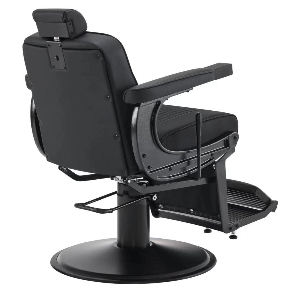 Greenlife Ninja Advance Modern Classic Hydraulic Salon Barber Chair - Professional Hair Cutting Styling Chair for Barbershops & Home Use