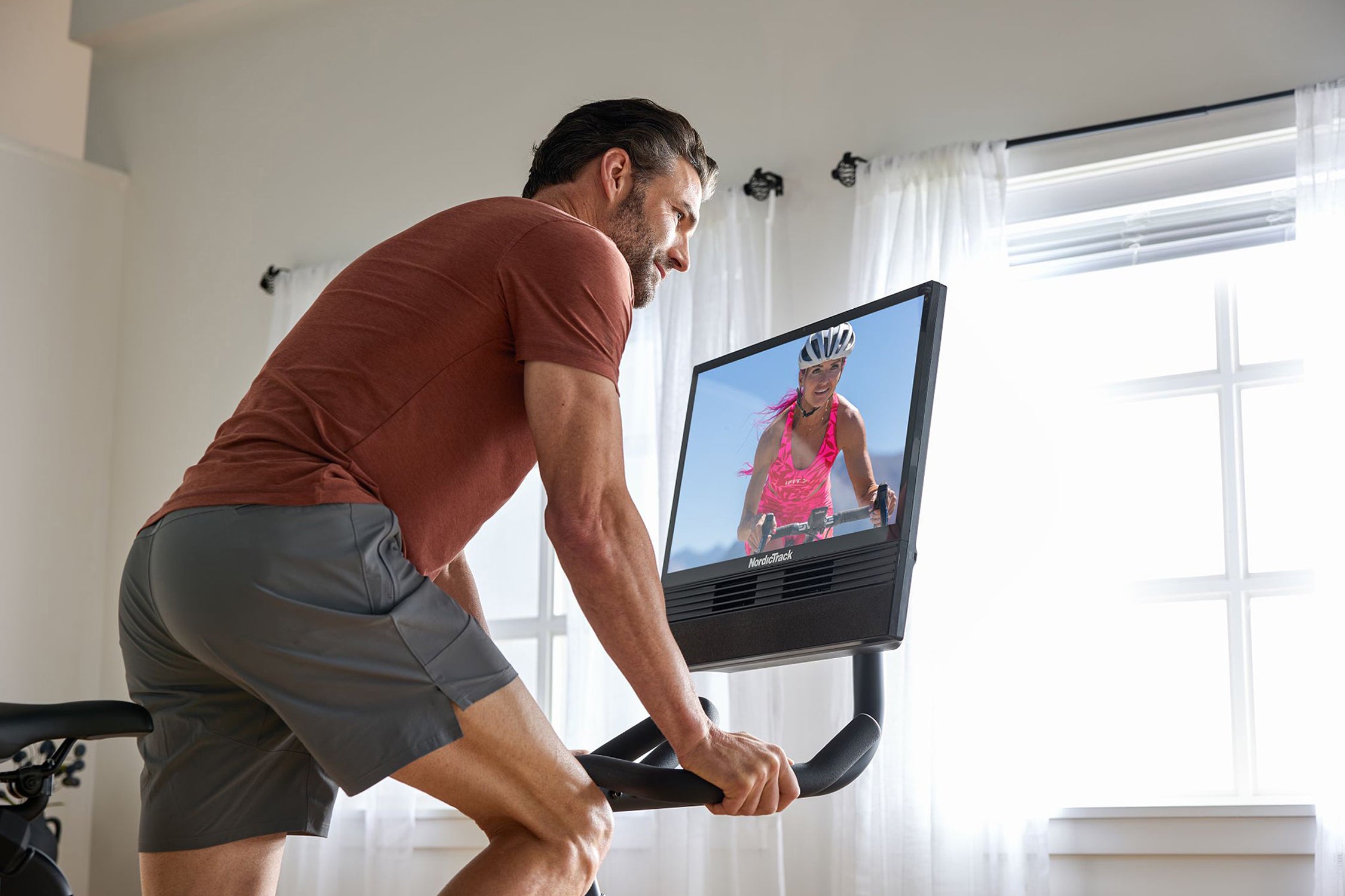 NordicTrack NEW S24 Studio Bike - Premium Indoor Cycling Bike for Home Workouts - Perfect for Cardio, HIIT & Spin Classes