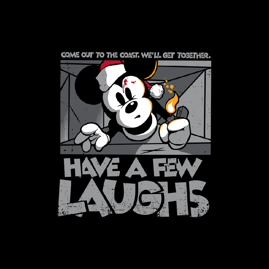 Funny Have A Few Laughs T-Shirt - Black Cotton Graphic Tee for Casual Wear & Gifts