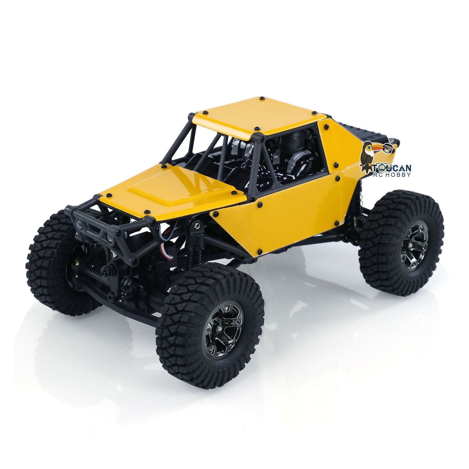UdiRC UCX2405PRO 1/24 Scale 2.4GHz 4WD RC Rock Crawler with Brushless Motor & ESC - Ready-to-Run Off-Road Remote Control Car Toy for Adults & Kids - Perfect for Indoor Crawling, Backyard Adventures & RC Racing
