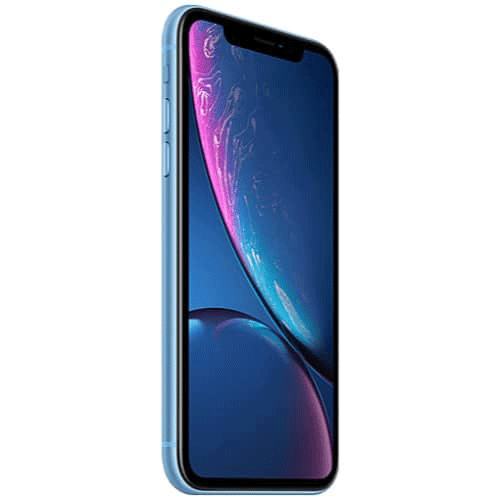 Unlocked iPhone XR 128GB - Blue (No Face ID) | Eco-Friendly Smartphone for Work, Travel & Everyday Use