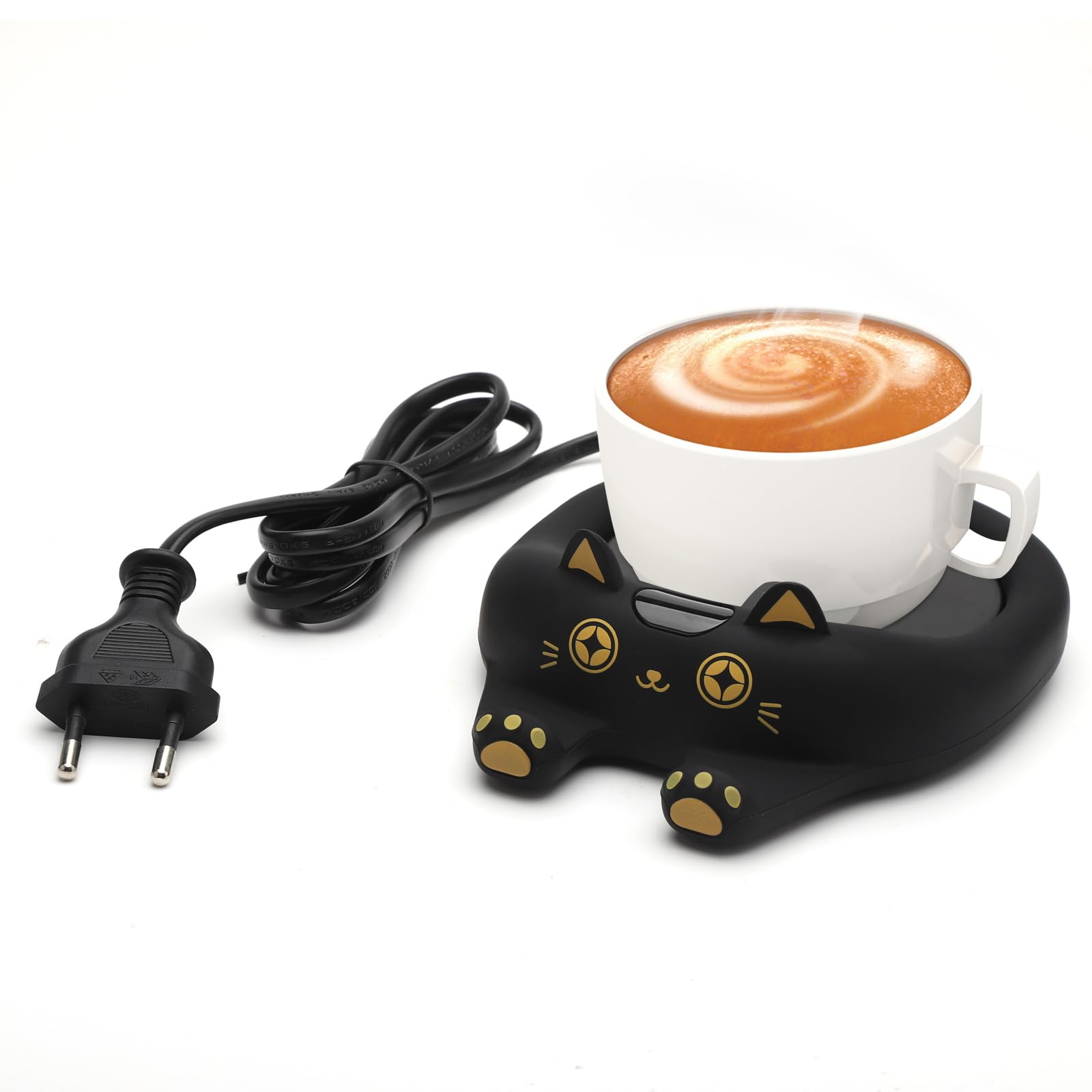 Electric Cup Warmer for Coffee Mugs & Teapots - Smart Home & Office Gadget - Perfect Gift for Coffee Lovers - Keep Drinks Warm at Home, Office or Desk