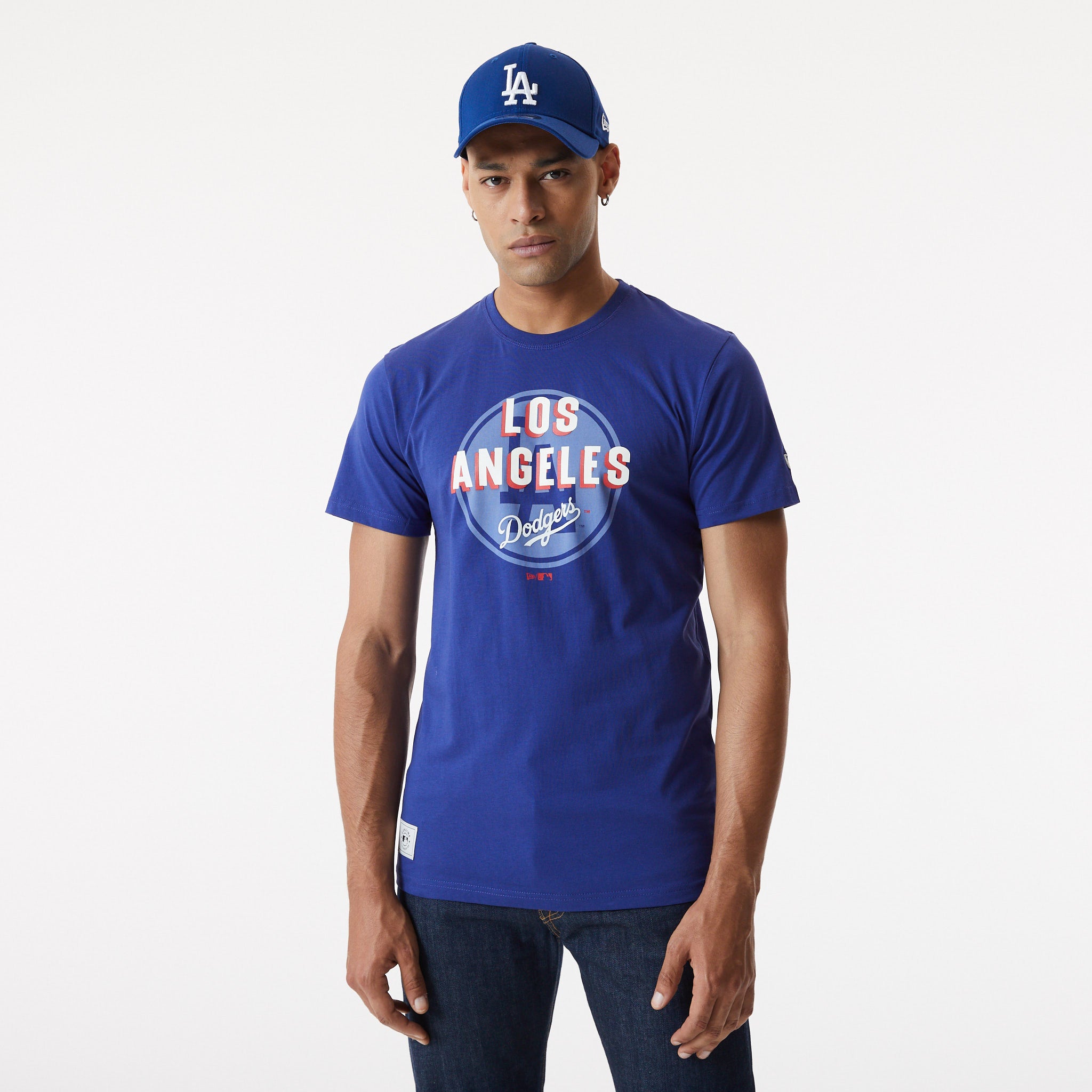 Los Angeles Dodgers New Era MLB Heritage Graphic T-Shirt - Official Baseball Fan Apparel for Men & Women - Perfect for Games, Tailgating & Casual Wear