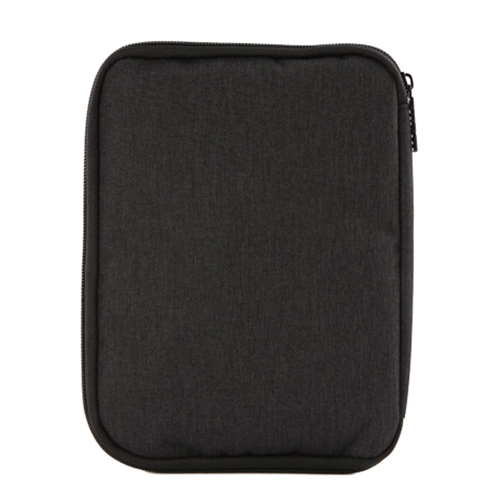 TOMYEUS Multifunctional Portable Watch Organizer - Travel Watch Case with Storage for Watch Bands & Accessories (Black) | Perfect for Travel, Home Storage & Watch Collection Organization