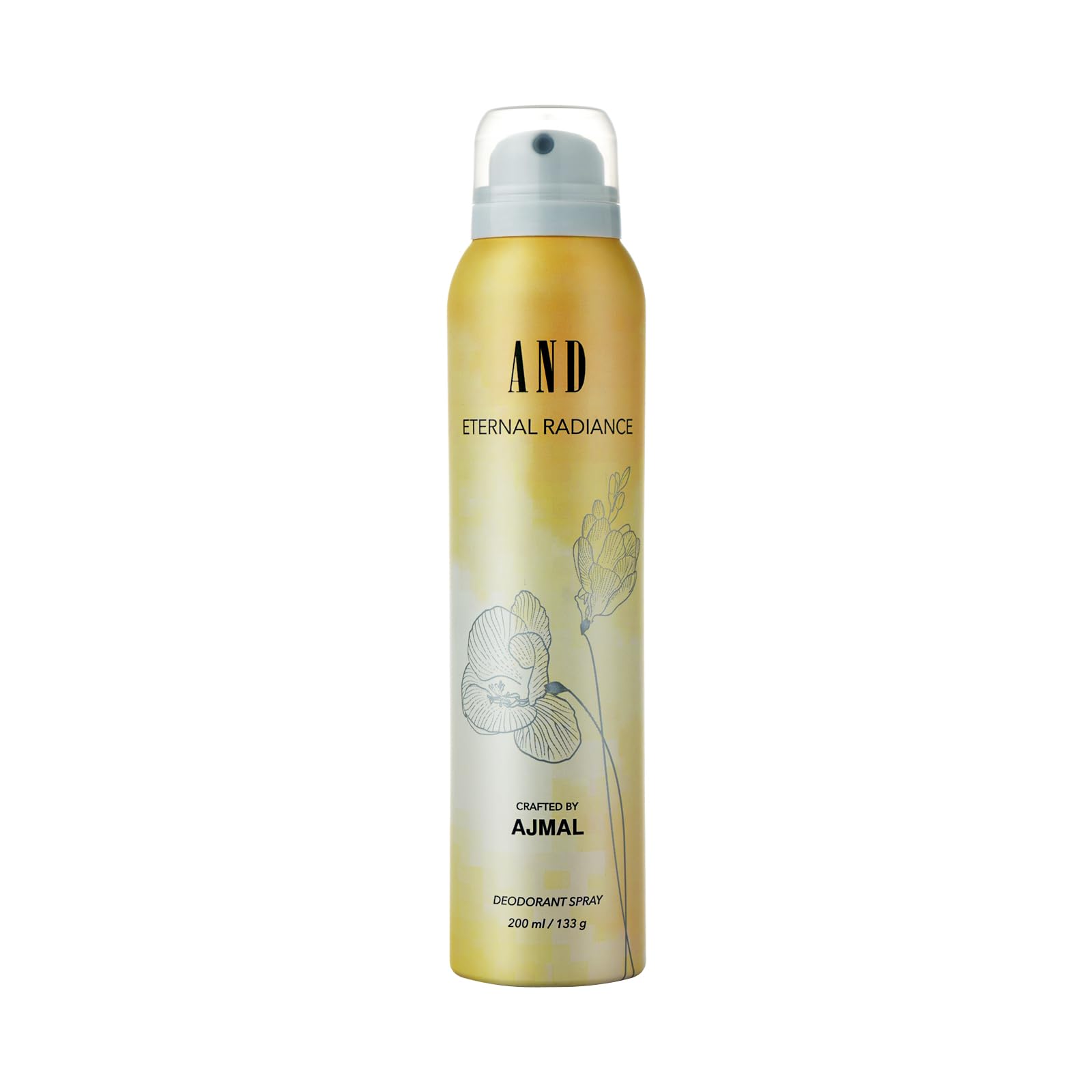 Ajmal Eternal Radiance Deodorant Body Spray for Women - 200ml Long-Lasting Fragrance, Fresh & Floral Scent - Perfect for Daily Use, Work, Dates & Special Occasions