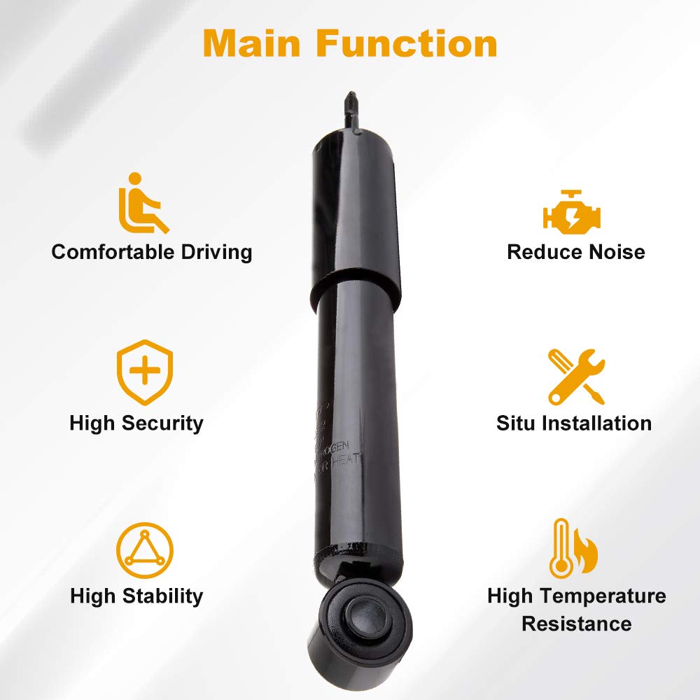 ROADFAR 4x Complete Struts & Shocks Absorbers Kit - Compatible with Toyota 4Runner (1984-1995) & Toyota Pickup (1986-1995) - Heavy Duty Suspension Replacement for Off-Roading, Towing & Smooth Ride Performance